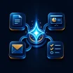 Workplace AI route icon